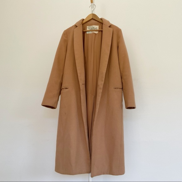 Kimchi Blue Jackets & Blazers - Urban Outfitters Camel Duster Coat
